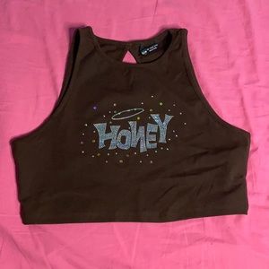 A shein crop top